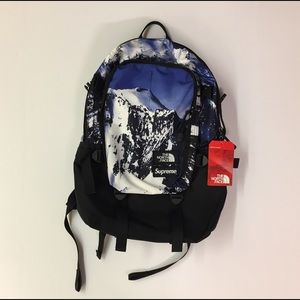 TNF x Supreme mountain backpack